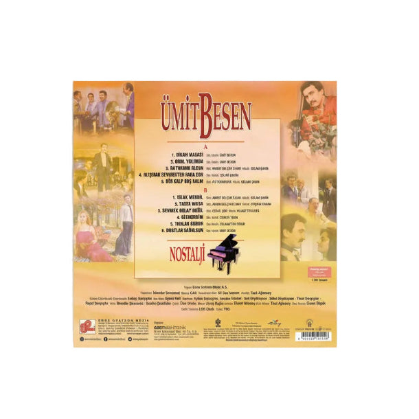 Ümit Besen Plak | Nostalji (Arabesk Plak) | kayıt | LP)