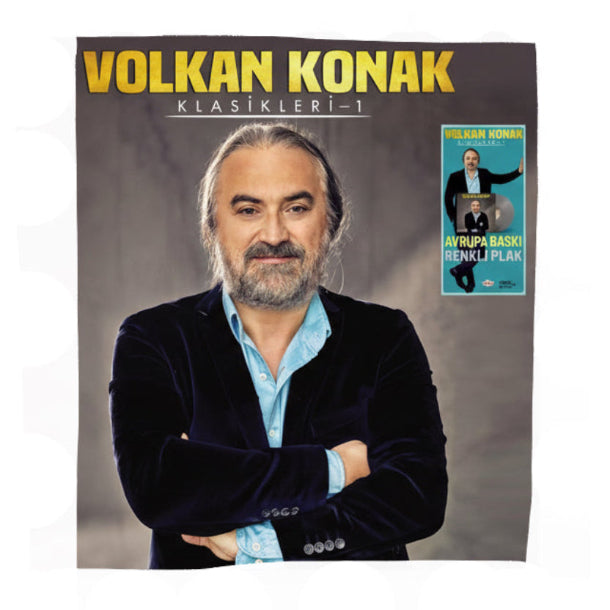 Volkan Konak - Klasikleri Vol.1 (Renkli Plak) Volkan Konak - Klasikleri Plak (Renkli Plak) Schallplatte
