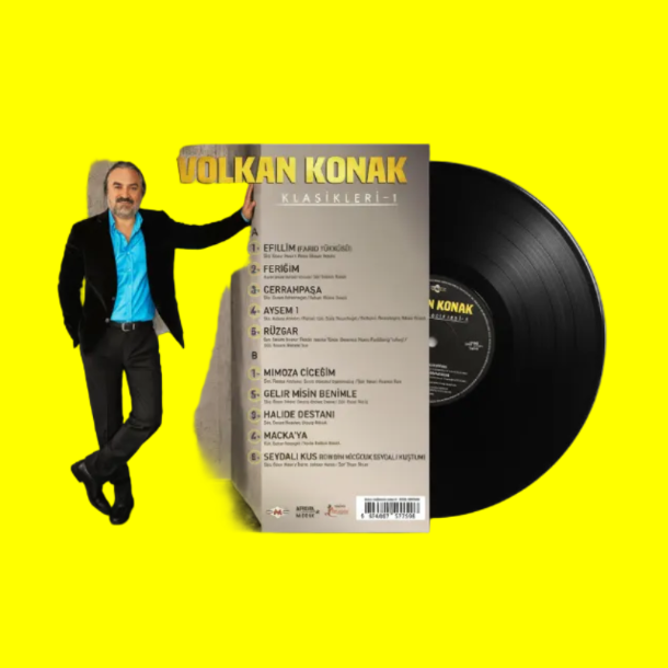 Volkan Konak - Klasikleri Vol.1 (Renkli Plak) Volkan Konak - Klasikleri Plak (Renkli Plak) Schallplatte
