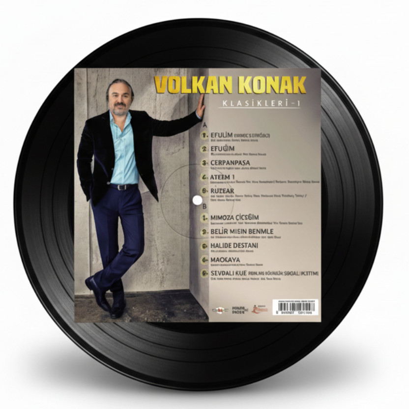 Volkan Konak - Klasikleri Plak (Volkan Konak Plak) Volkan Konak Klasikleri Plak | Schallplatte | LP