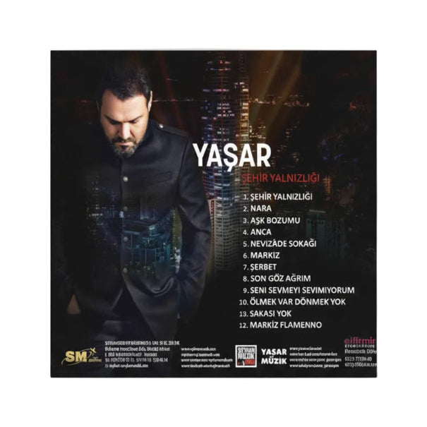 Yaşar-Şehir Yalnızlığı( CD ) Türkçe | Türkçe | Pop | CD