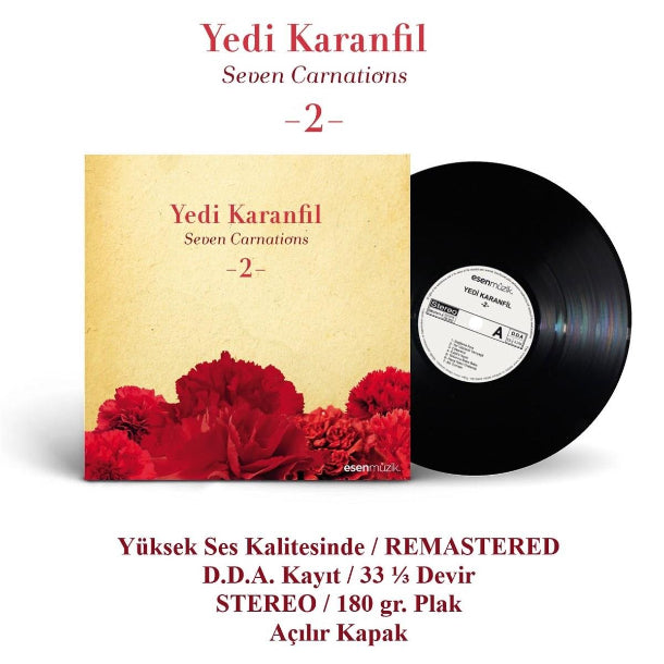 Yedi Karanfil - 2 (Plak)Enstrümantal | müzik | Plak | Schallplatte | LP