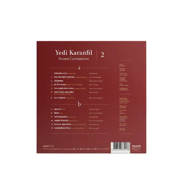 Yedi Karanfil - 2 (Plak)Enstrümantal | müzik | Plak | Schallplatte | LP