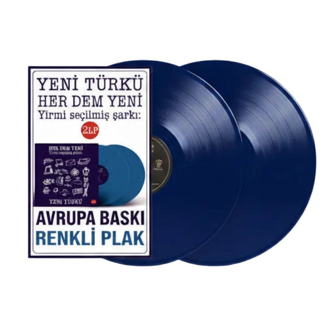 Yeni Türkü - Her Dem Yeni (Renkli 2 Plak)Yeni Türkü  Her Dem Yeni Plak(Mavi Renkli 2 LP)Schallplatte | LP