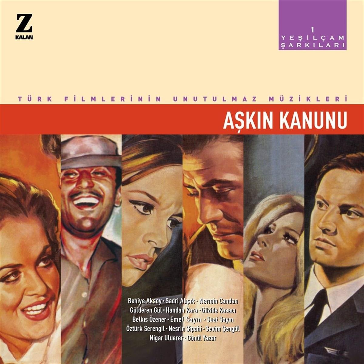 1 YESILCAM SARKILARI - Turkish Filmmaker's Music - Askin Kanunu - Record - Vinyl - Plak