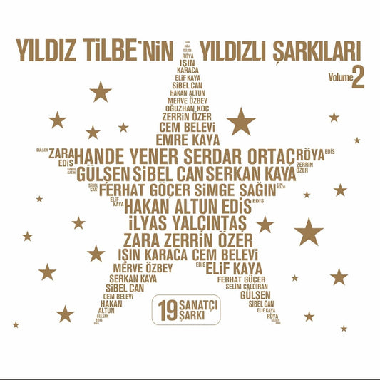 Yıldız Tilbe Plak |Yıldız Tilbe'nin Yıldızlı Şarkıları | Volume 2 (Arabesk  Plak) Schallplatte | LP