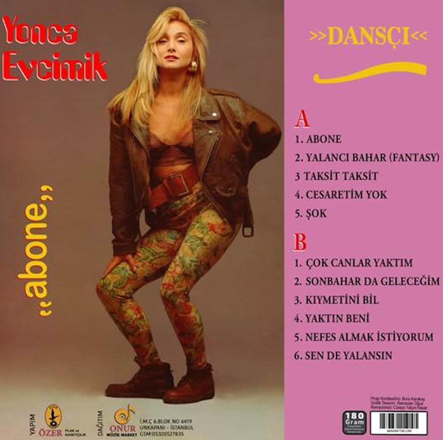 Yonca Evcimik - Dansçı | Abone( Plak ) Schallplatte | LP