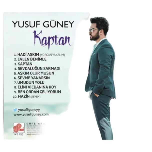 Yusuf Güney - Kaptan CD( Yusuf Güney CD )Türkçe CD