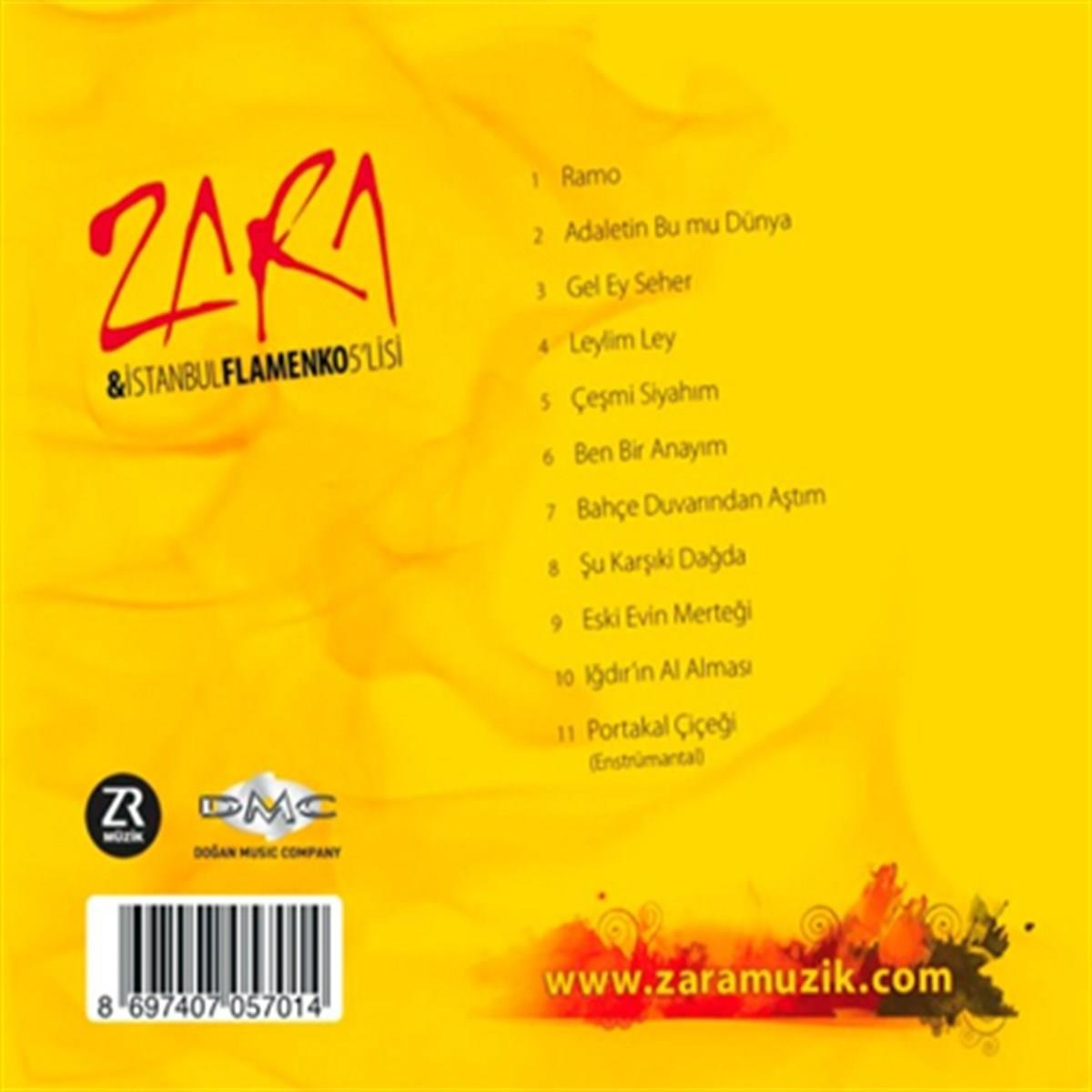 Zara CD - İstanbul Flamenko 5'lisi (CD) Türk Halk | Türkische Volksmusik | CD | CD's