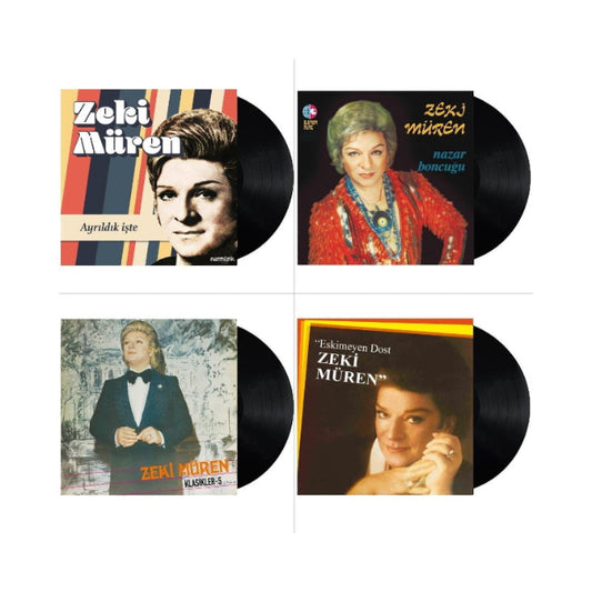 Türk Sanat Müzik Plak | Zeki Müren Plak Çeşitleri | Almanya | Belçika | Hollanda | Fransa | LP