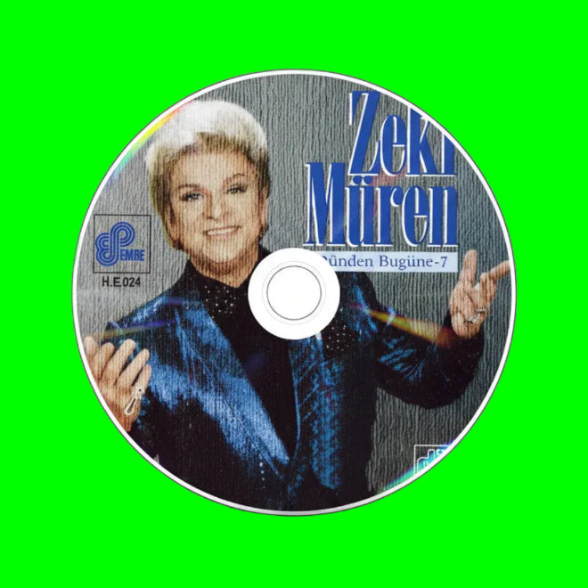 Zeki Müren CD - Dünden Bugüne | 7 (Türkische Kunstmusik | CD)Türk Sanat | Müziği | CD