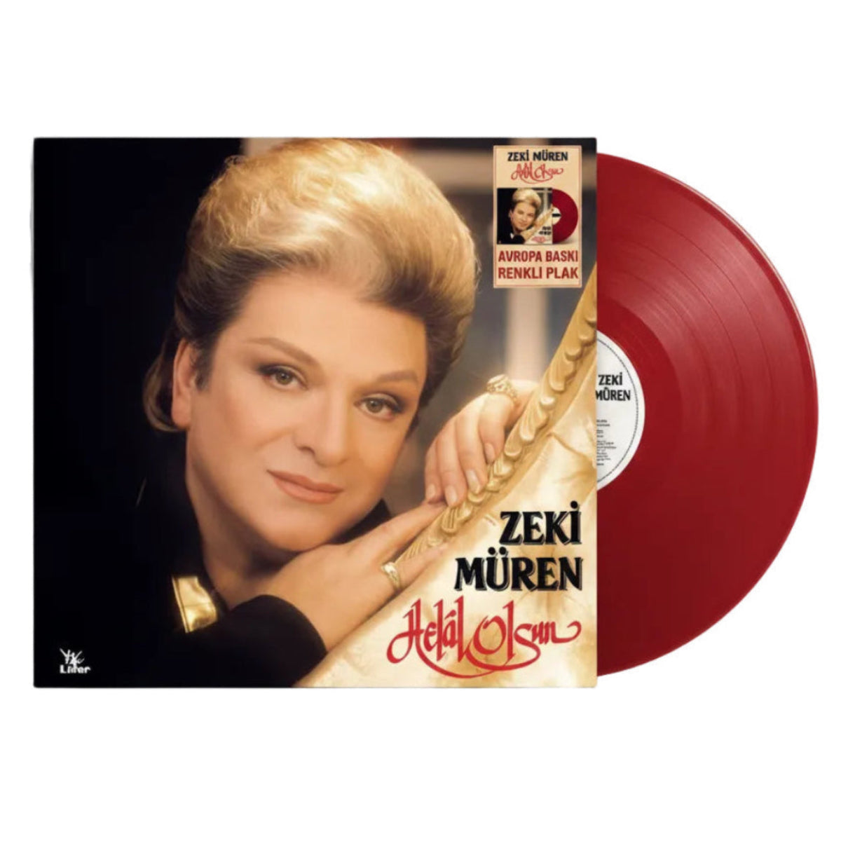 Zeki Müren - Helal Olsun Plak(Renkli Plak) Zeki Müren Helal Olsun (farbige Schallplatte) LP