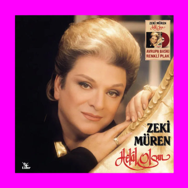 Zeki Müren - Helal Olsun Plak(Renkli Plak) Zeki Müren Helal Olsun (farbige Schallplatte) LP