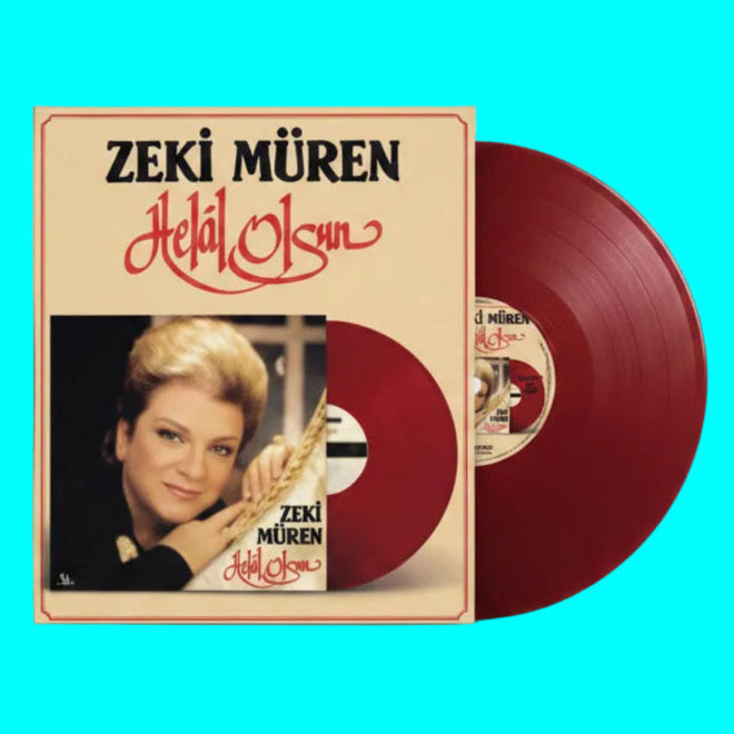 Zeki Müren - Helal Olsun Plak(Renkli Plak) Zeki Müren Helal Olsun (farbige Schallplatte) LP
