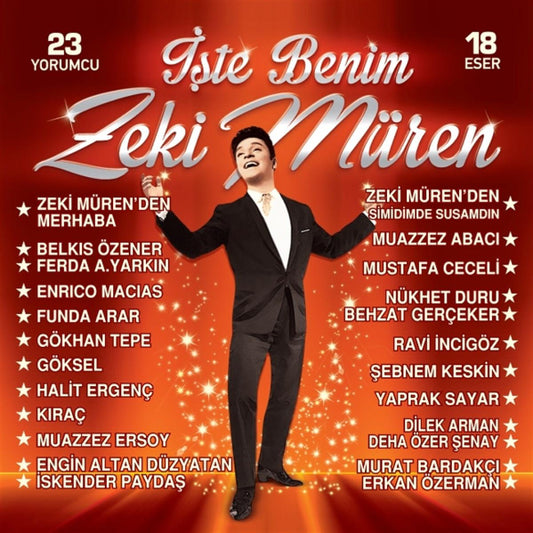 Zeki Müren- İşte Benim Zeki Müren | CD |Türk Sanat Müziği | çeşitli sanatçılar | dan | Zeki Müren Sarkıları | CD