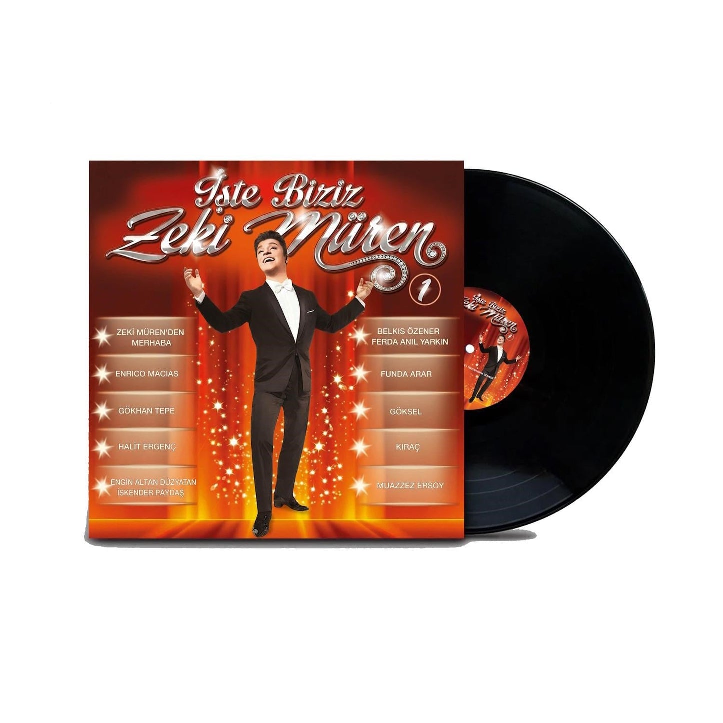 Zeki Müren - İşte Biziz Zeki Müren Vol.1 (Plak) Çeşitli Sanatçılar dan | Zeki Müren Şarkıları | Plak | LP | Schallplatte