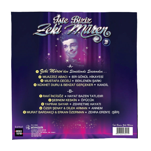 Zeki Müren - İşte Biziz Zeki Müren Vol.2 (Plak) Zeki Müren  İşte Biziz Zeki Müren Plak | Vol.2 LP