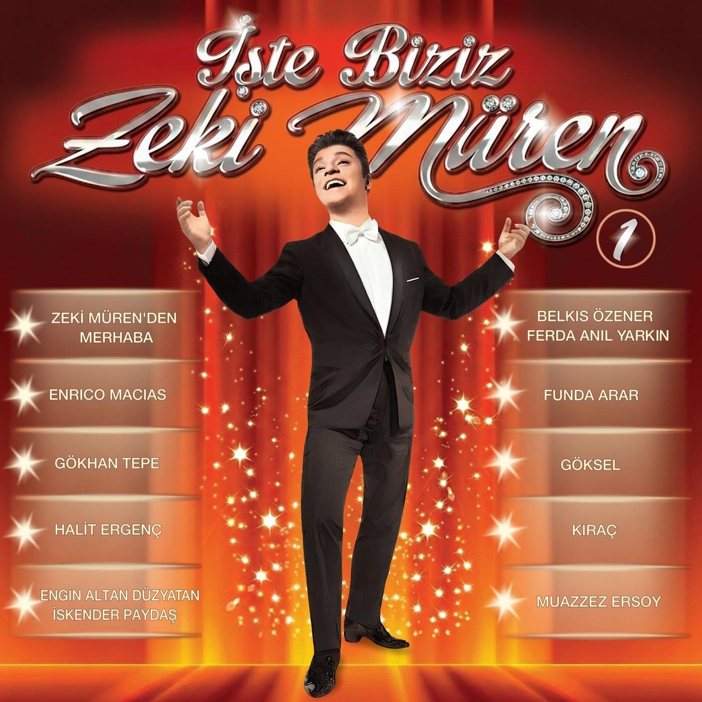 Zeki Müren - İşte Biziz Zeki Müren Vol.1 (Plak) Çeşitli Sanatçılar dan | Zeki Müren Şarkıları | Plak | LP | Schallplatte