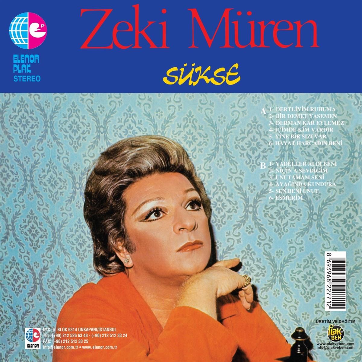 ZEKI MÜREN - Sükse - plak - vinil - poster