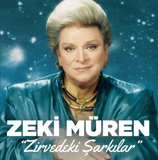 ZEKI MÜREN - Zirvedeki Şarkılar - plak - vinil - poster