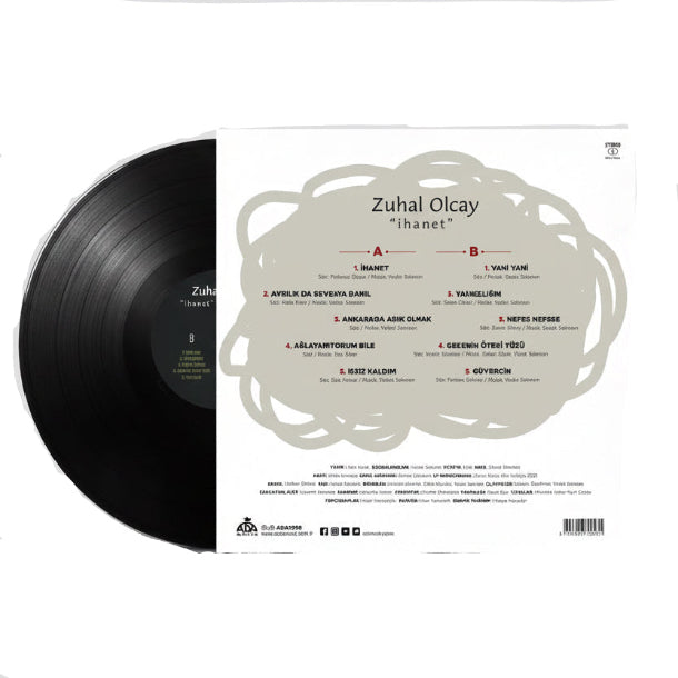 Zuhal Olcay Plak | ihanet( Türkce Plak | Pop Plak ) Plak | LP